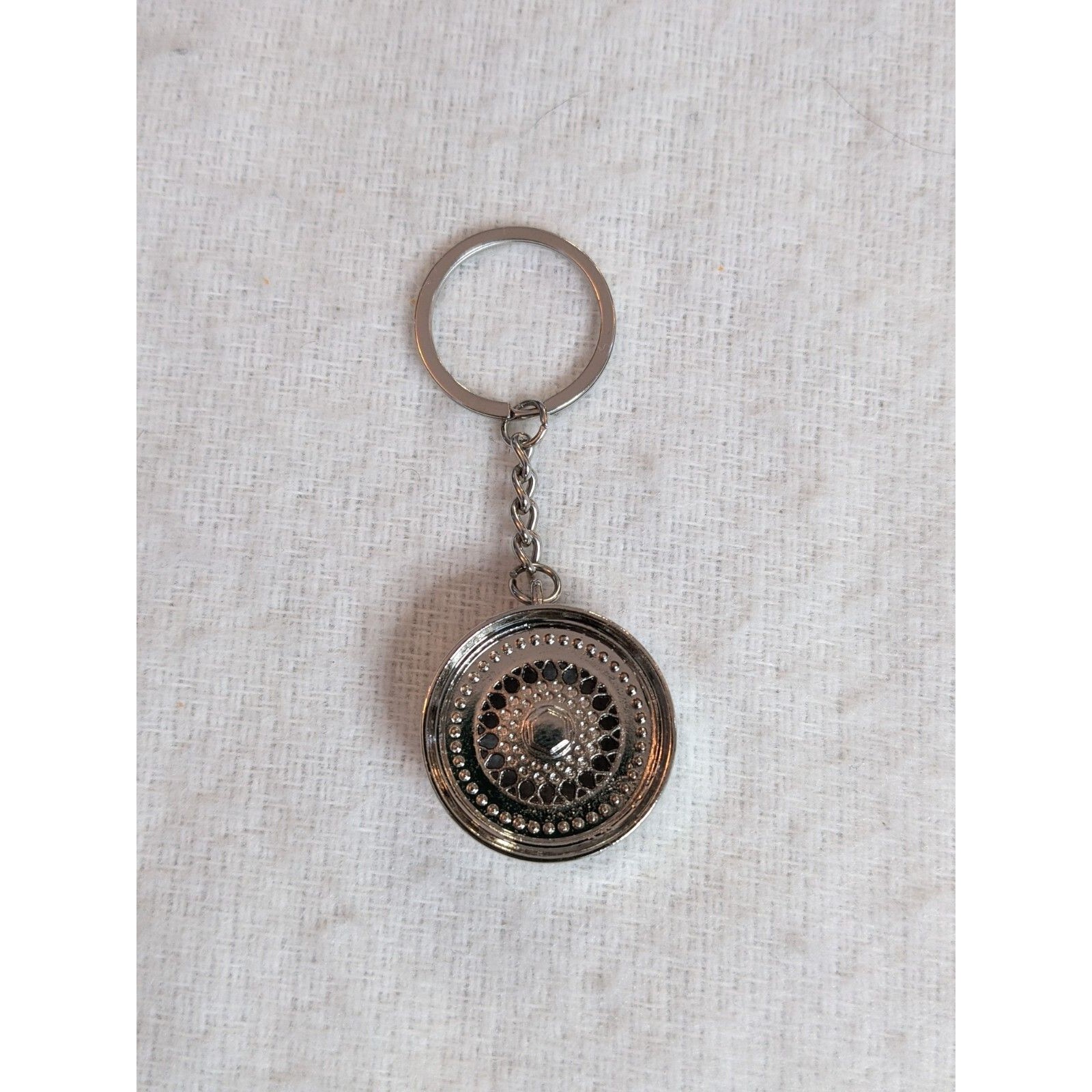 Bbs Style Wheel Rim Key Chain